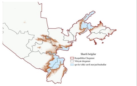 Айрим тоғли ҳудудларда қор кўчиш хавфи эълон қилинди