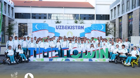 Delegatsiya rasmiylari Paralimpiya shaharchasiga tashrif buyurdi