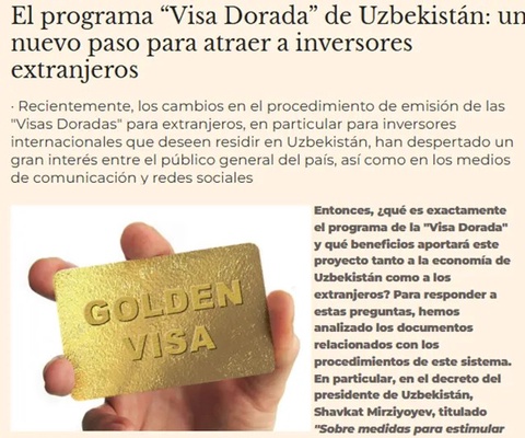 Oʻzbekiston xorijiy investorlar uchun Markaziy Osiyodagi eng jozibador manzil boʻlib qolmoqda