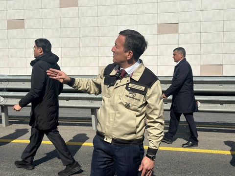 “Oʻzogʻirsanoatloyiha” bosh direktori: koʻprik harakat uchun xavfsiz