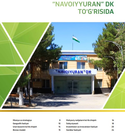 «Навоийуран» давлат корхонасида «ESG» тамойиллари жорий қилинди