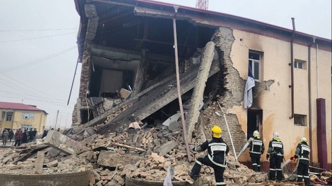 Бухорода кўп қаватли уй портлади