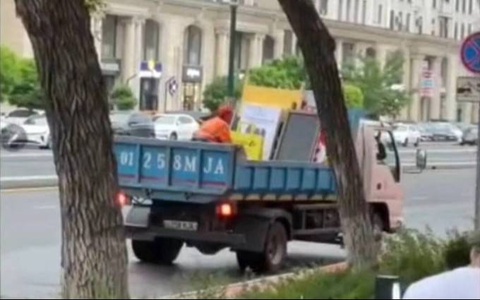 Tadbirkorlarning reklama taxtalarini noqonuniy olib qo‘ygan xodimlar javobgarlikka tortildi