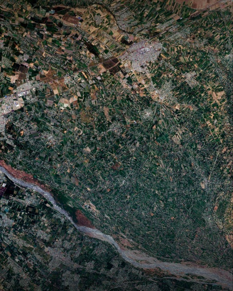 Спутник «Samarkand-2028» передал первый космический снимок Самарканда