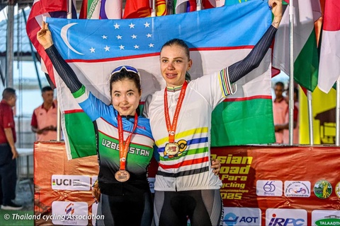 Өзбекстандық велоспортшылар Азия чемпионатын үздік үштікте аяқтады