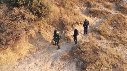 Чимён тоғида адашиб қолган 7 киши қутқарилди