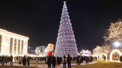 Uzbekistan took the third place in the CIS in terms of the height of the Christmas tree