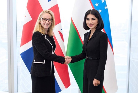 Saida Mirziyoyeva held a meeting with Lucy Rigby, Economic Secretary of the British Treasury, as part of a roadshow in London
