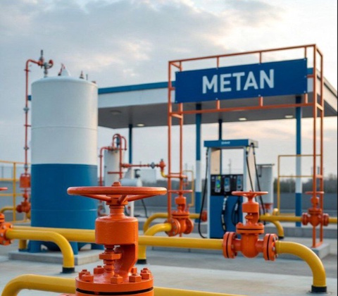 Вновь временно ограничили работу метановых заправок