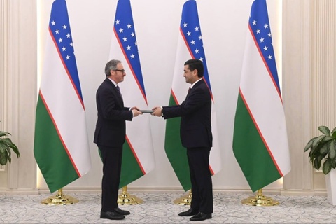 Braziliyaning Oʻzbekistondagi yangi elchisi akkreditatsiyadan oʻtdi