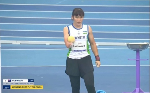 Параатлетка из Узбекистана Каромат Омонова побила рекорд Азии и стала чемпионкой мира