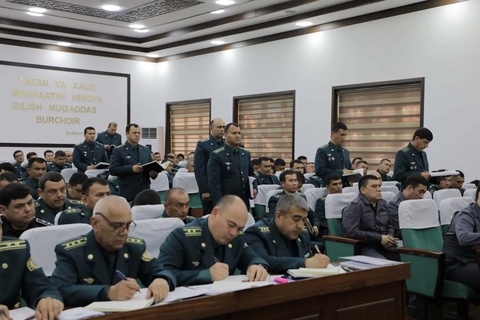 Buxoro ichki ishlar boshqarmasidagi qator mulozimlar ishdan olindi