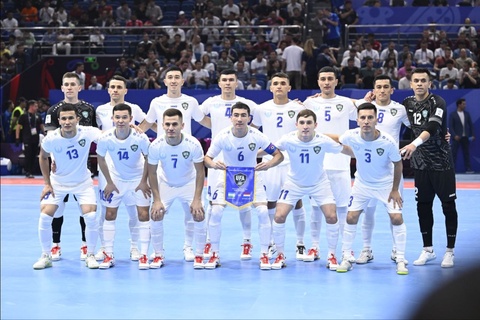 Ўзбекистон футзал миллий терма жамоаси Парагвайга қарши оқ либосда майдонга тушади