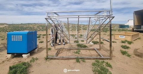 Oʻzbekistonda ilk marta yomgʻir yogʻdirish texnologiyasi joriy etildi