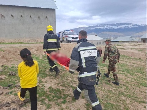 FVV qutqaruvchilari Boysun tumanida fuqaroning hayotini saqlab qoldi