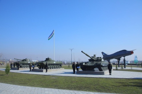 Namanganda “Vatanparvarlar bogʻi” ochildi