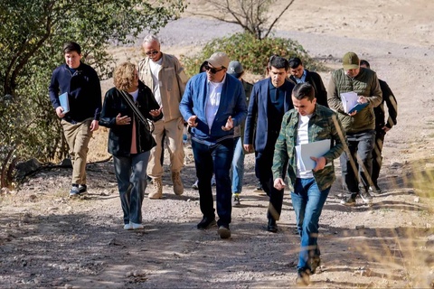 Делегация ЕБРР ознакомилась с результатами рекультивации бывших урановых рудников в Янгиабаде