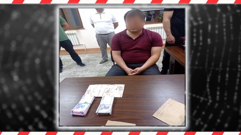 Karmana tumani Ekologiya va atrof muhitni muhofaza qilish bo'limi boshlig'i pora bilan ushlandi