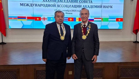 Senator Shavkat Ayupov was awarded the title of Academician of the International Association of Academies of Sciences