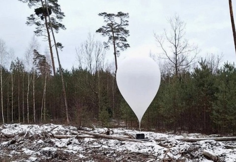 Литва объявила чрезвычайное положение из-за воздушных шаров из Беларуси