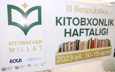 Samarqandda III respublika “Kitobxonlik haftaligi” boshlandi