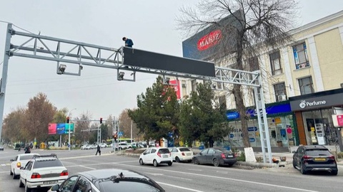 Special screens with information for drivers will be installed on the streets of Tashkent