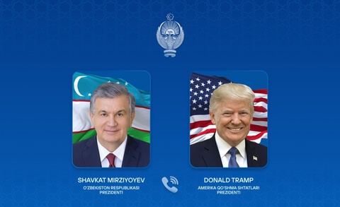 Лидеры Узбекистана и США провели телефонный разговор