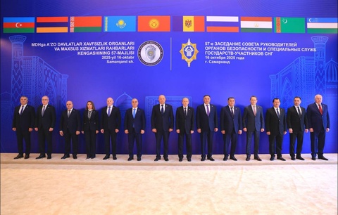 В Самарканде проходит 57-е заседание Совета руководителей органов безопасности и специальных служб государств - участников СНГ