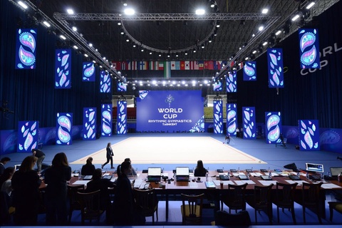 Тошкентда бадиий гимнастика бўйича Жаҳон кубоги бошланди