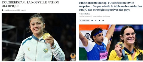 Uzbekistan is a new Olympic nation