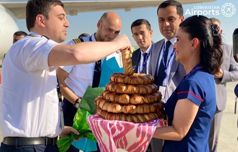 «Georgian Airlines»  авиакомпанияси Навоийга парвозларни амалга ошира бошлади