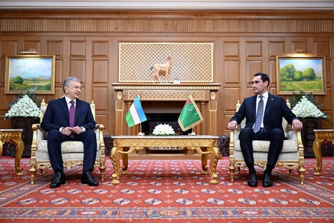 Presidents of Uzbekistan and Turkmenistan reaffirm commitment to expanding comprehensive cooperation