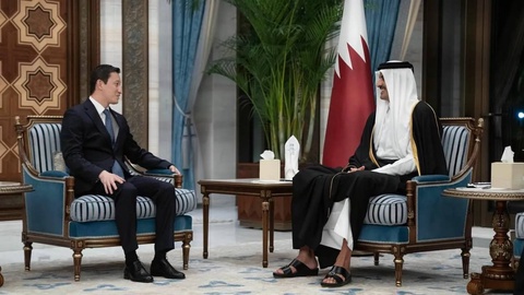 Ўзбекистон элчиси Қатар Амирига ишонч ёрлиқларини топширди