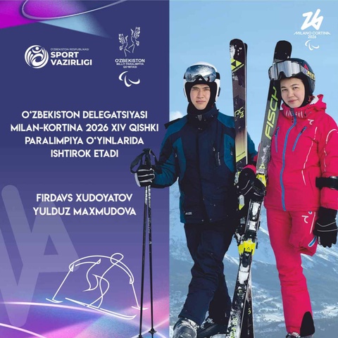 Sportchilarimiz Paralimpiya oʻyinlariga yoʻl oladilar