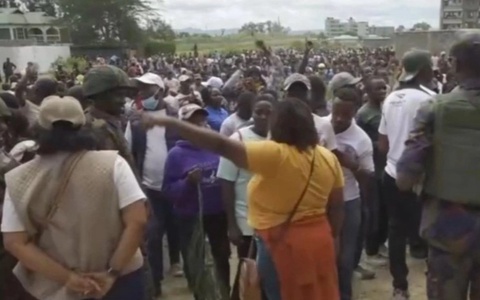 Keniyada Ebola karantin markazini ochishga qarshi norozilik namoyishida ikki kishi halok bo‘ldi