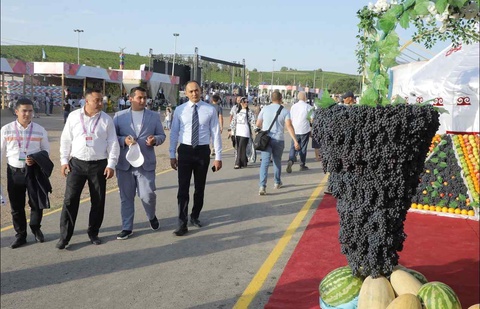 “Узум сайли”халқаро фестивалининг расмий очилиш маросими ўтказилди