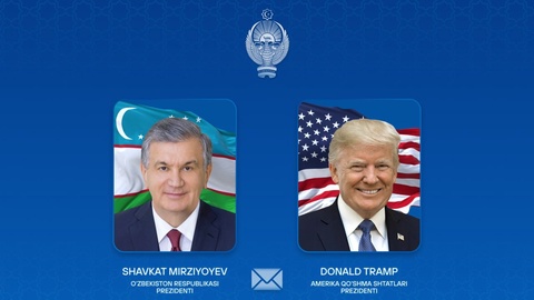 AQSH Prezidenti Oʻzbekistonni Yaqin Sharqda tinchlik tashabbusiga qoʻshilishga taklif qildi
