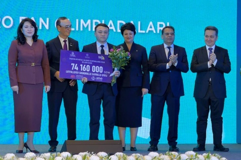 Fan olimpiadalari gʻoliblariga jami 13 mlrd soʻm pul mukofoti topshirildi