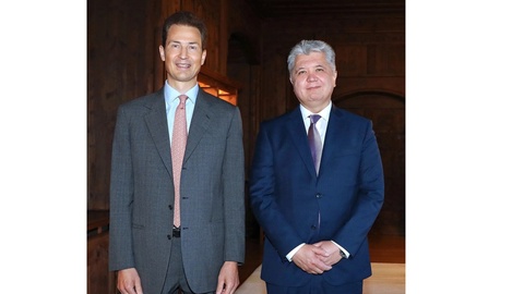 Oʻzbekistonning birinchi elchisi Lixtenshteyn Valiahd shahzodasiga ishonch yorliqlarini topshirdi