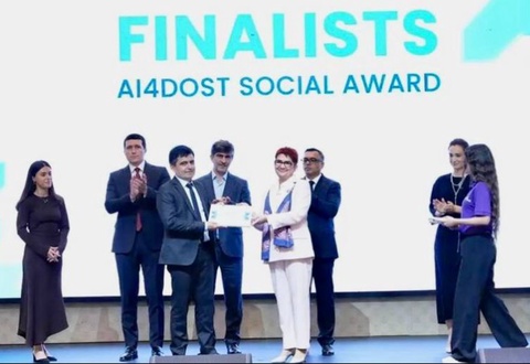 Ижтимоий ҳимоя миллий агентлиги лойиҳалари "AI4DOST Social Award 2026" мукофотига сазовор бўлди
