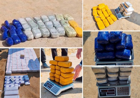 На приграничной территории Ферганской области обнаружена крупная партия наркотиков