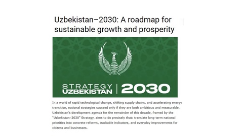 «London Post»: Узбекистан обновляет курс развития с фокусом на инвестиции и экологию