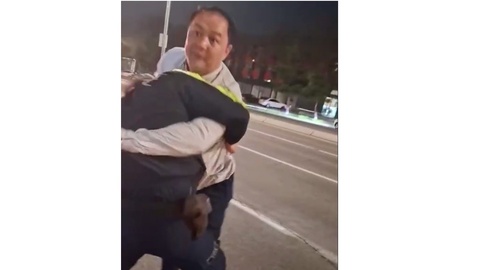 Toshkentda mast haydovchi YPX xodimiga musht tushirdi