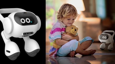 LG представила необычного робота-охранника для управления домом