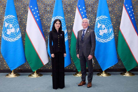 Саида Мирзиёева провела встречу с Генеральным секретарем Международного комитета по контролю над наркотиками