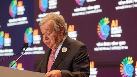 BMT Bosh kotibi sun'iy intellektni rivojlantirish uchun 3 milliard dollarlik mablag' ajratishni taklif qildi