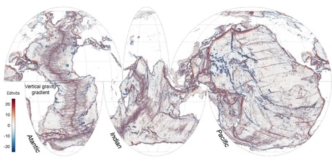 Новый спутник NASA создал самую подробную карту океанского дна