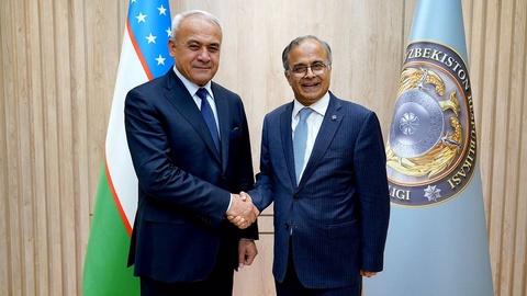 The Ministry of Internal Affairs of Uzbekistan discussed cooperation with ECO Secretary General Asad Majid Khan