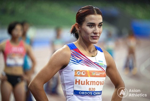 Жонбиби Хукмова завоевала второе золото на чемпионате Азии U23 по легкой атлетике