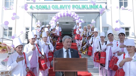 В Термезе открыты две семейные поликлиники